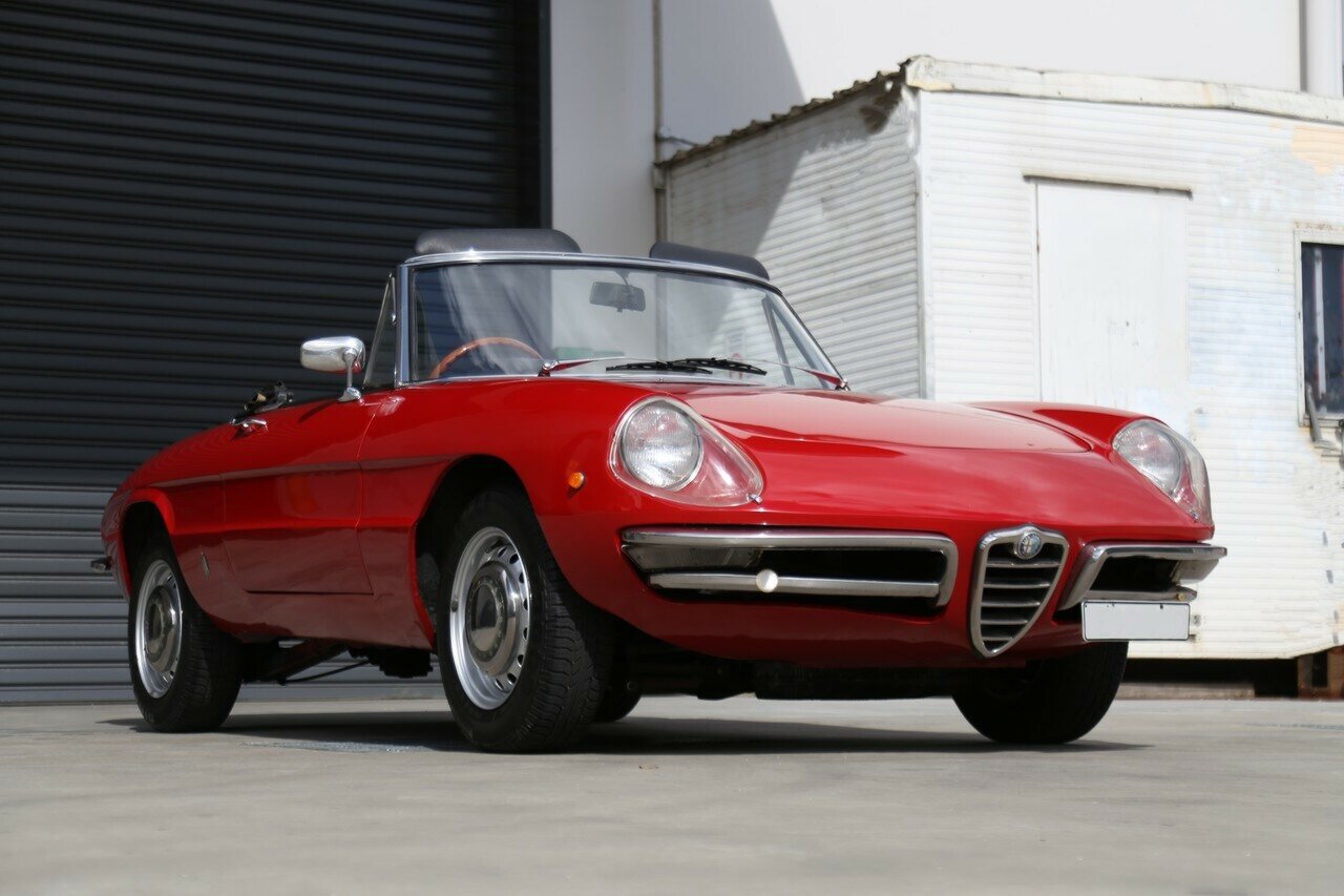 1969 ALFA ROMEO SPIDER 1750 VELOCE 5 SP MANUAL 2D ROADSTER