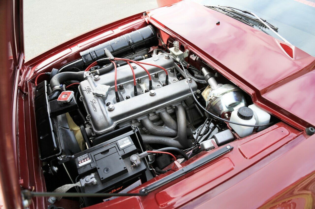 1971 ALFA ROMEO JUNIOR 1300 ZAGATO 5 SP MANUAL COUPE