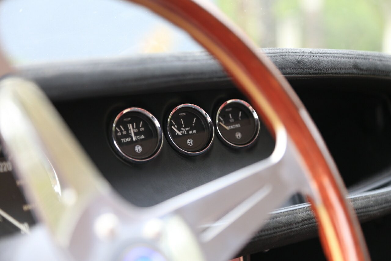 1971 ALFA ROMEO JUNIOR 1300 ZAGATO 5 SP MANUAL COUPE