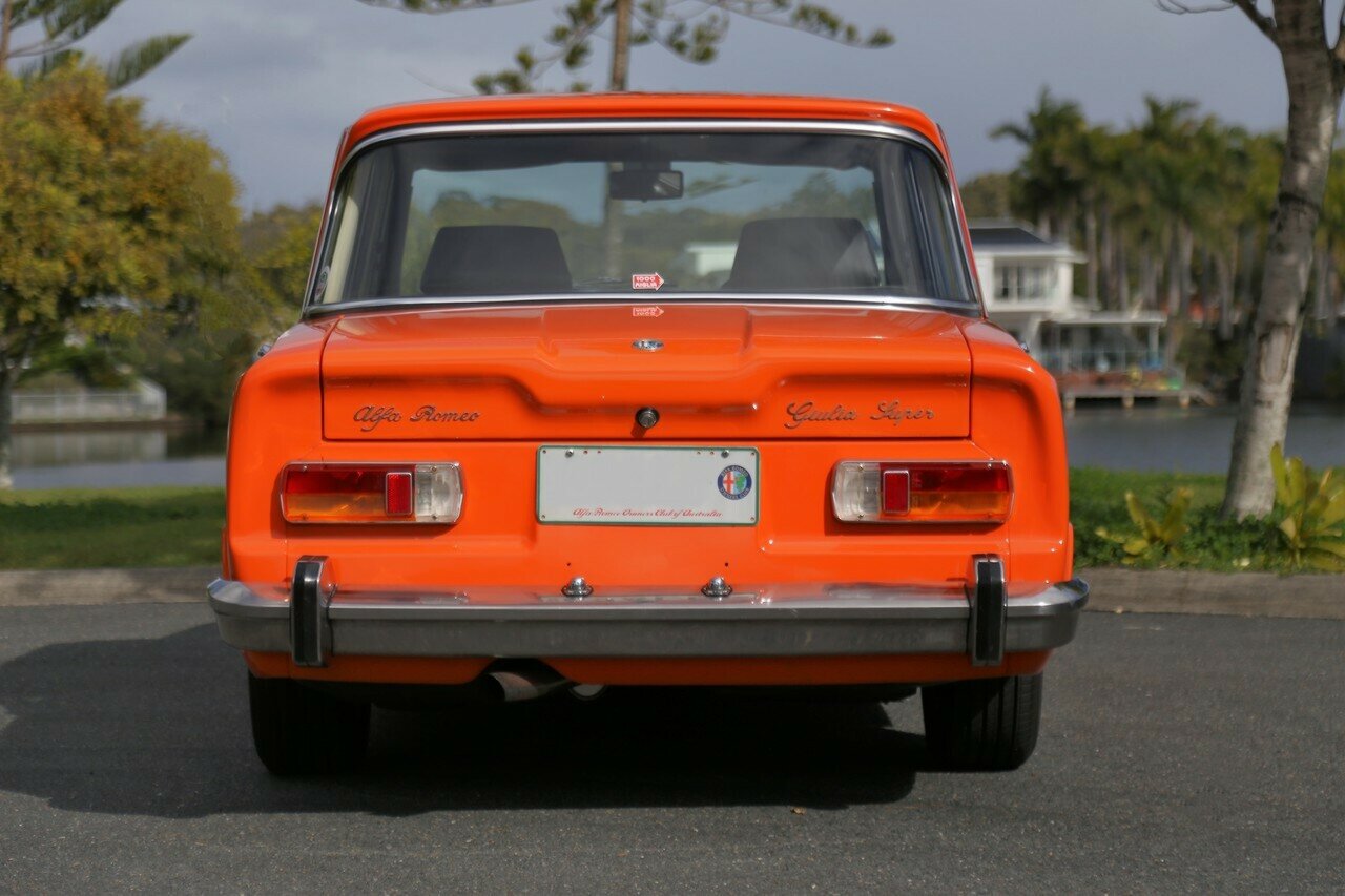 1969 ALFA ROMEO GIULIA SUPER 5 SP MANUAL 4D SEDAN