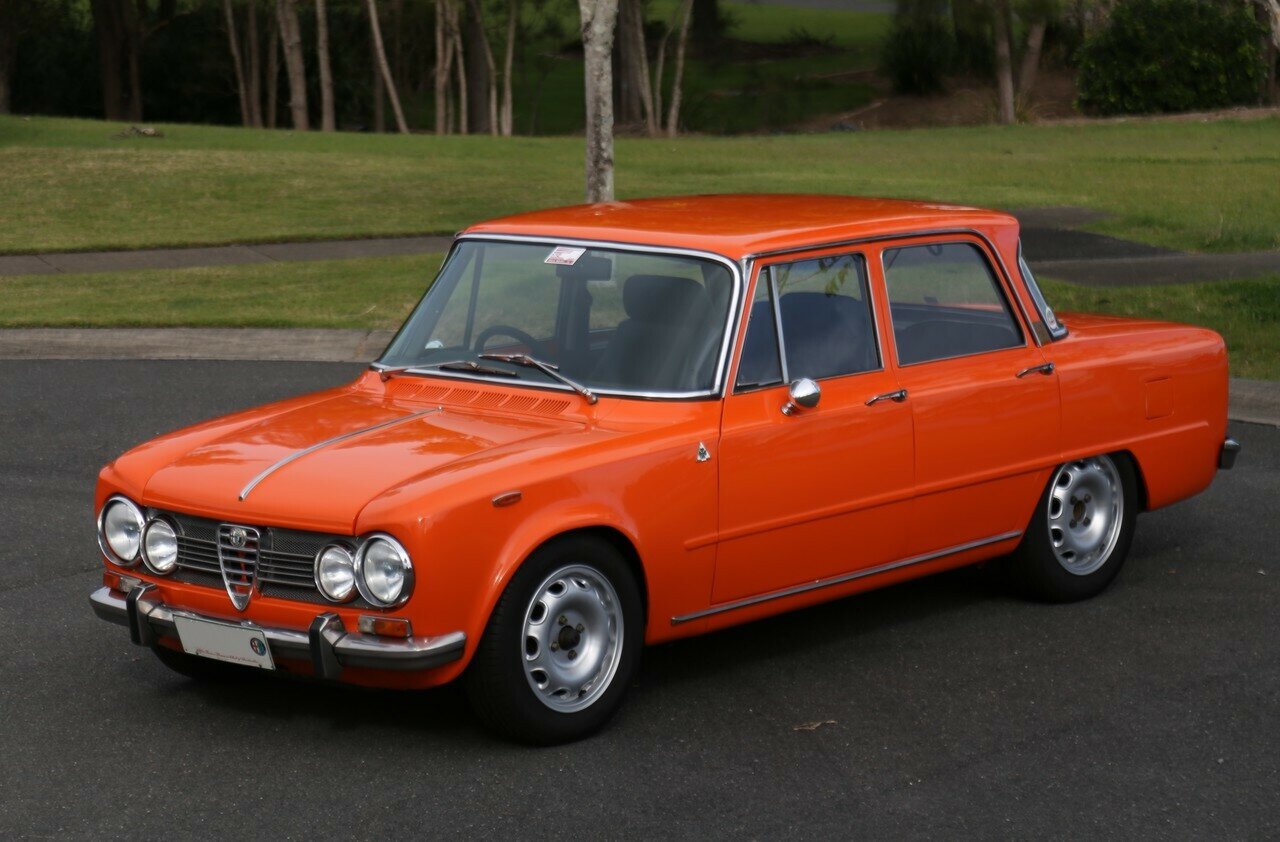 1969 ALFA ROMEO GIULIA SUPER 5 SP MANUAL 4D SEDAN