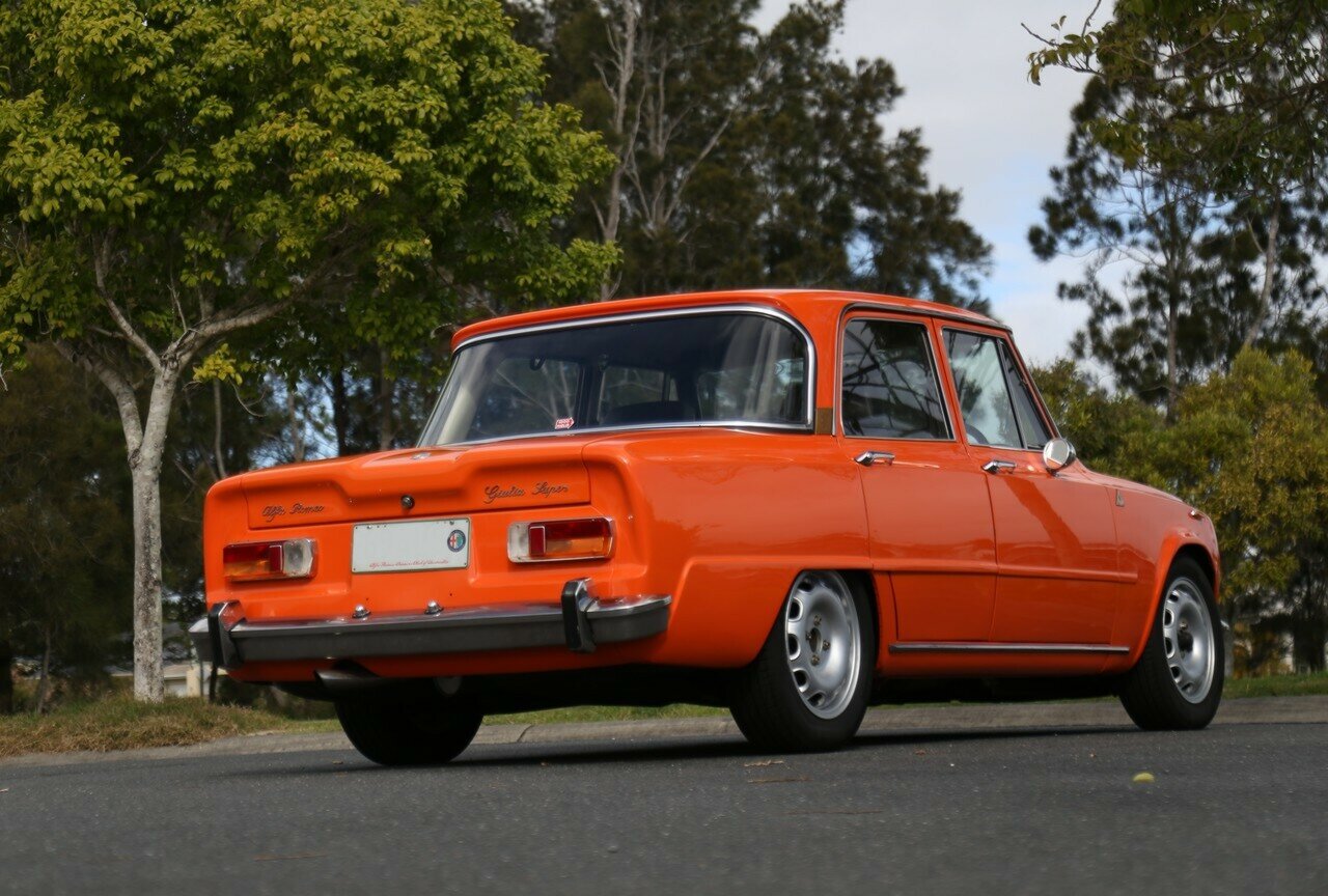 1969 ALFA ROMEO GIULIA SUPER 5 SP MANUAL 4D SEDAN