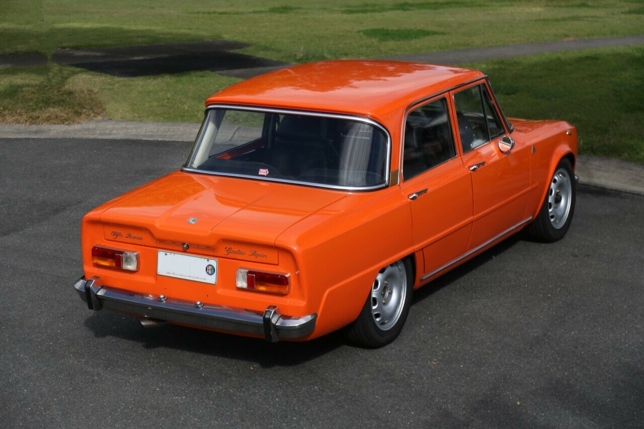 1969 ALFA ROMEO GIULIA SUPER 5 SP MANUAL 4D SEDAN