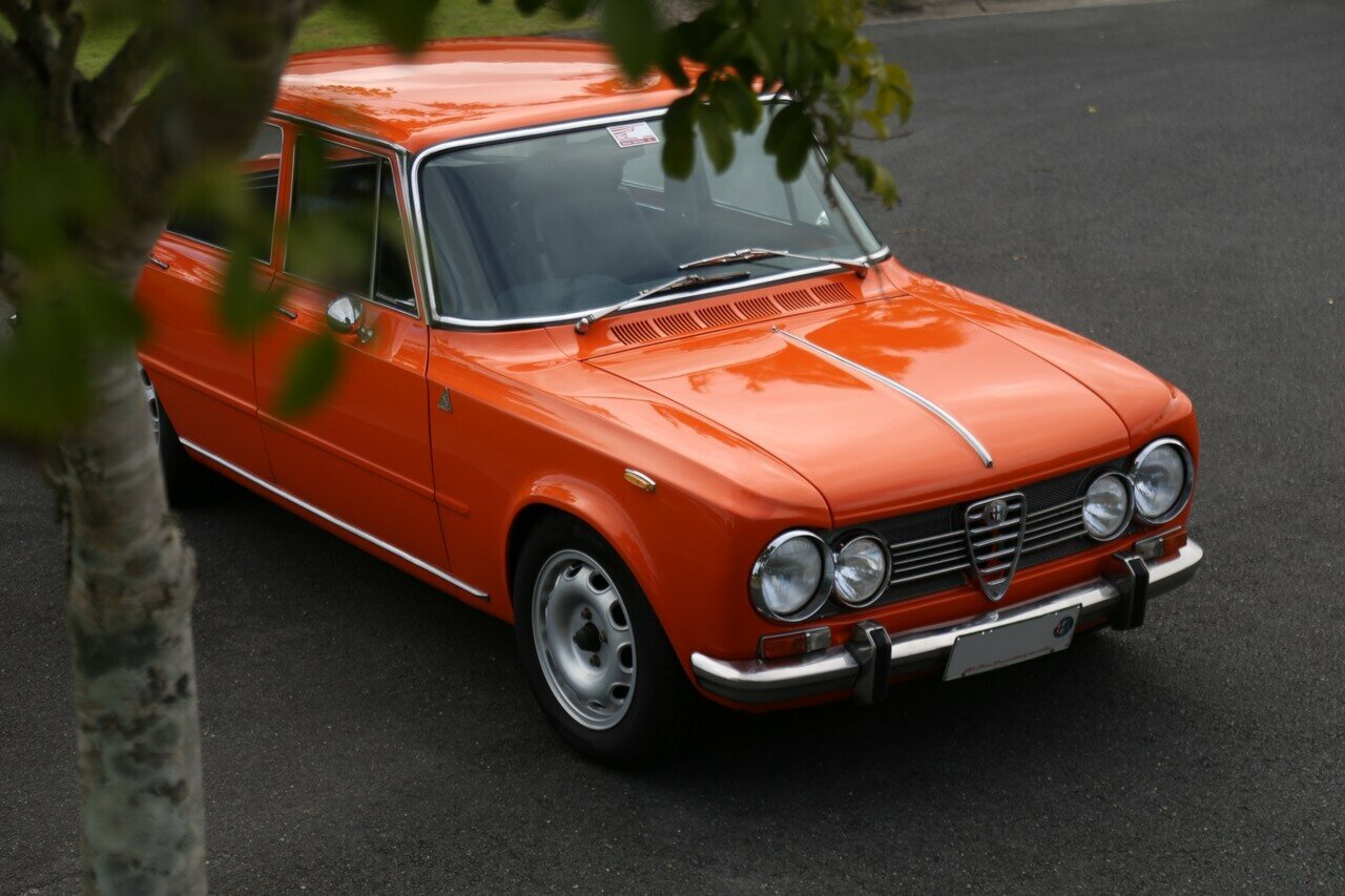 1969 ALFA ROMEO GIULIA SUPER 5 SP MANUAL 4D SEDAN