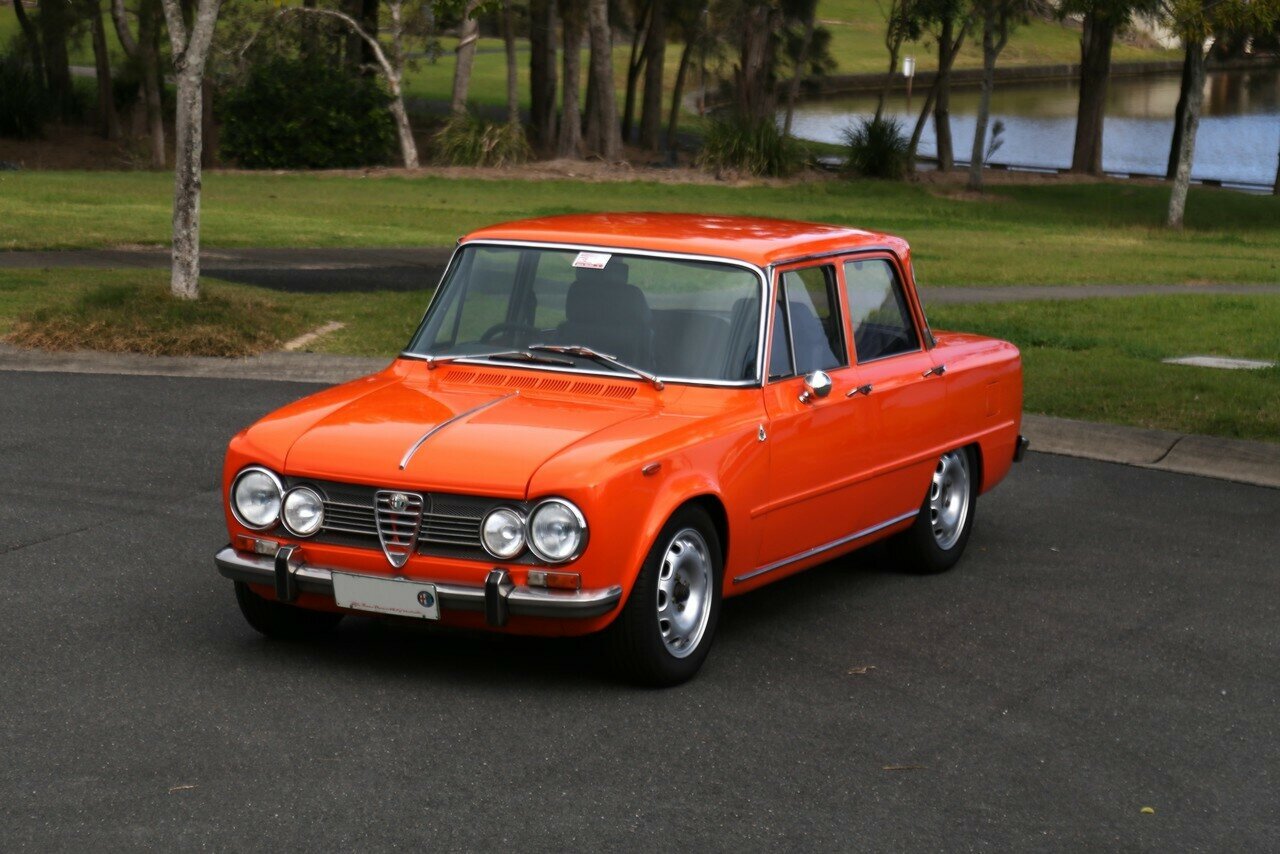 1969 ALFA ROMEO GIULIA SUPER 5 SP MANUAL 4D SEDAN