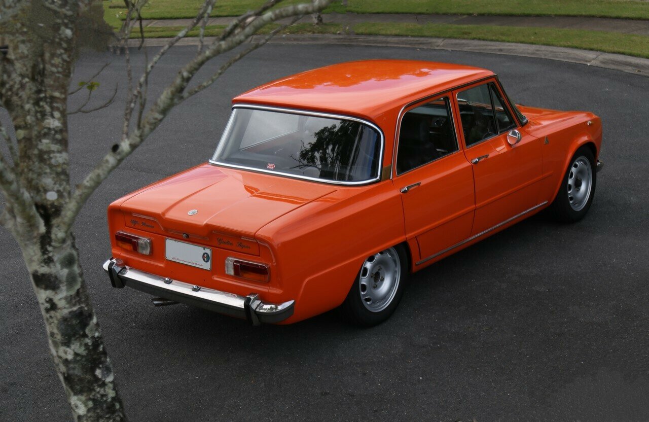 1969 ALFA ROMEO GIULIA SUPER 5 SP MANUAL 4D SEDAN