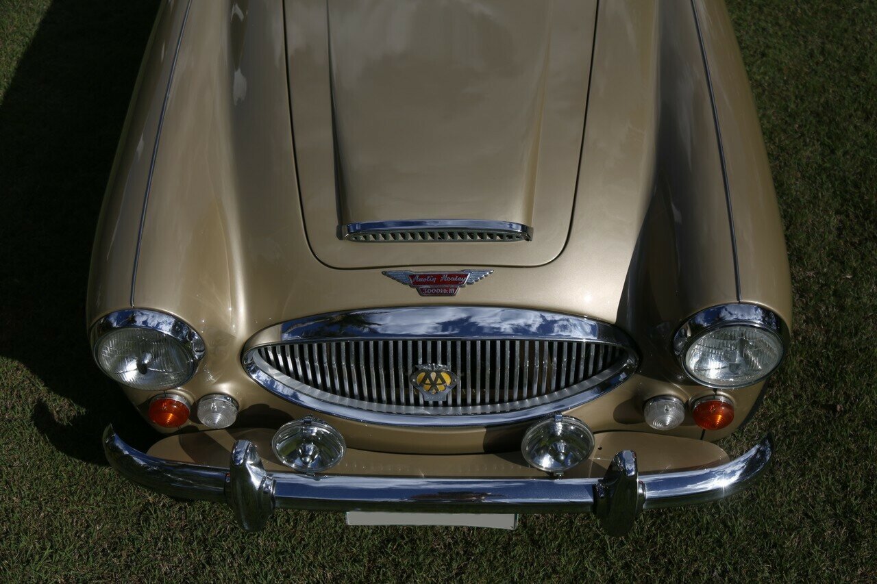 1966 AUSTIN HEALEY 3000 MK III BJ8 4 SP MANUAL + O/DRIVE 2D ROADSTER