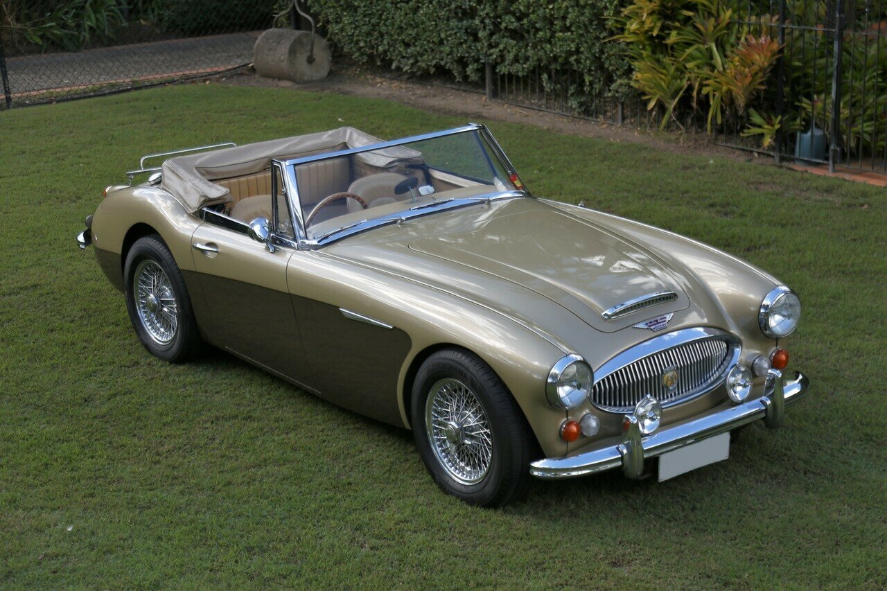 1966 AUSTIN HEALEY 3000 MK III BJ8 4 SP MANUAL + O/DRIVE 2D ROADSTER