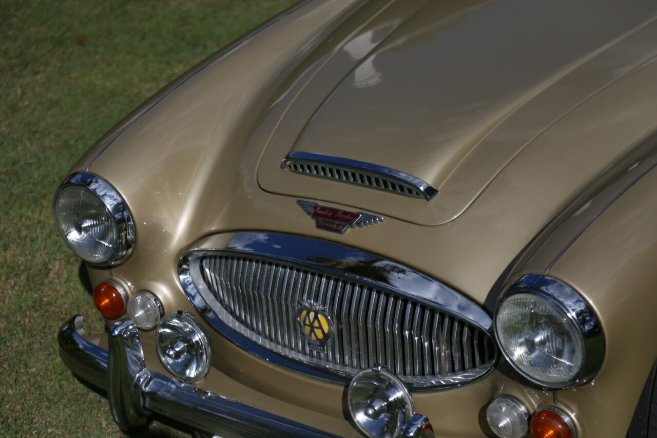 1966 AUSTIN HEALEY 3000 MK III BJ8 4 SP MANUAL + O/DRIVE 2D ROADSTER