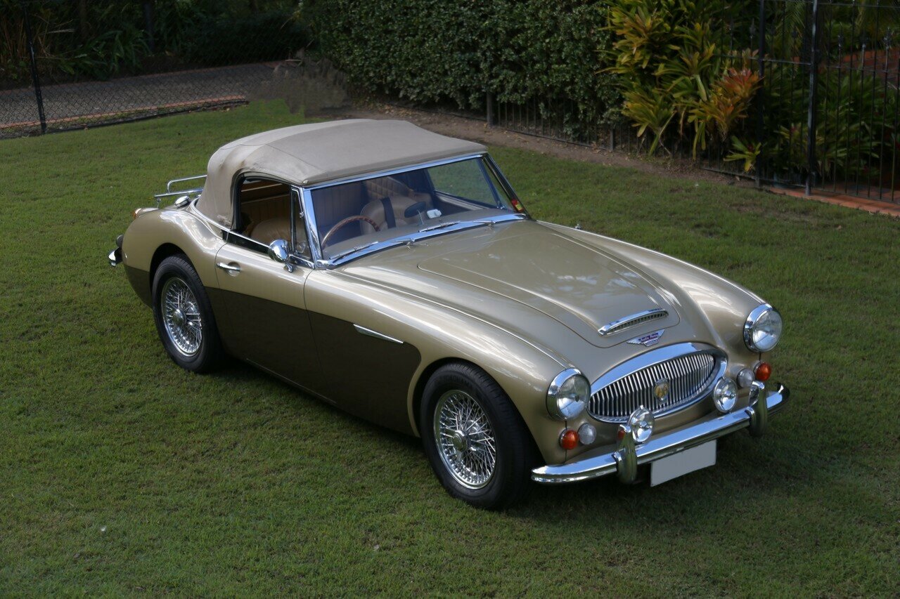 1966 AUSTIN HEALEY 3000 MK III BJ8 4 SP MANUAL + O/DRIVE 2D ROADSTER