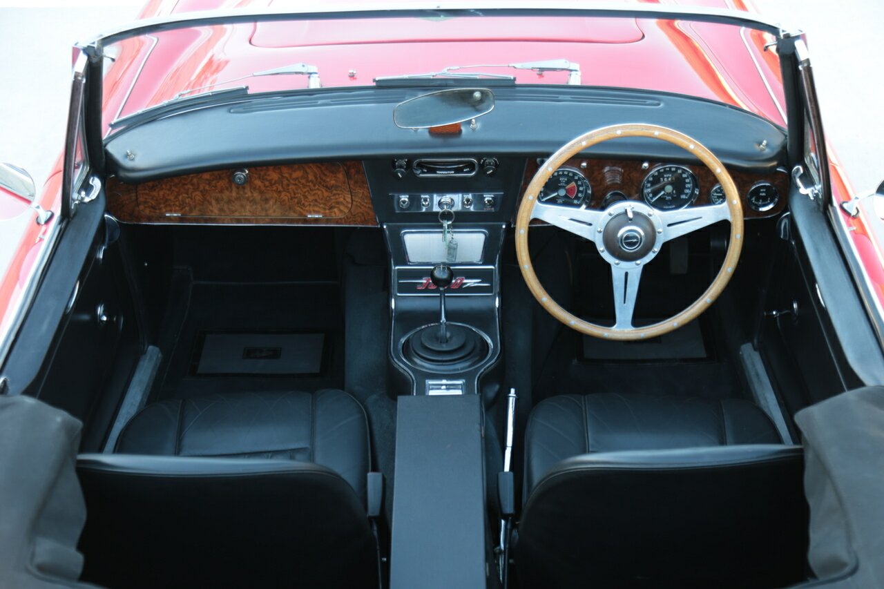 1964 AUSTIN HEALEY 3000 MK III BJ8 4 SP MAN + OVERDRIVE 2D CONVERTIBLE