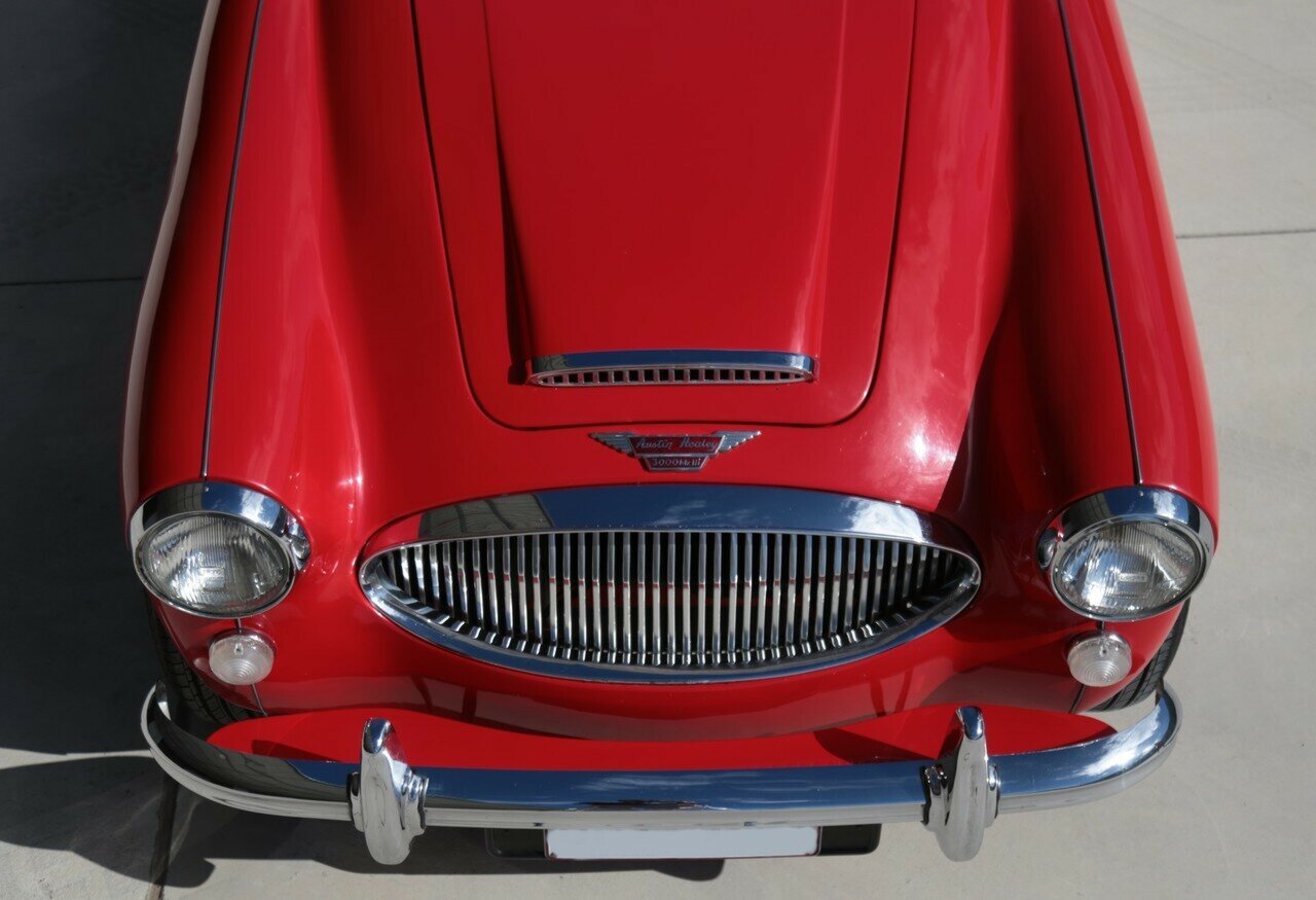1964 AUSTIN HEALEY 3000 MK III BJ8 4 SP MAN + OVERDRIVE 2D CONVERTIBLE