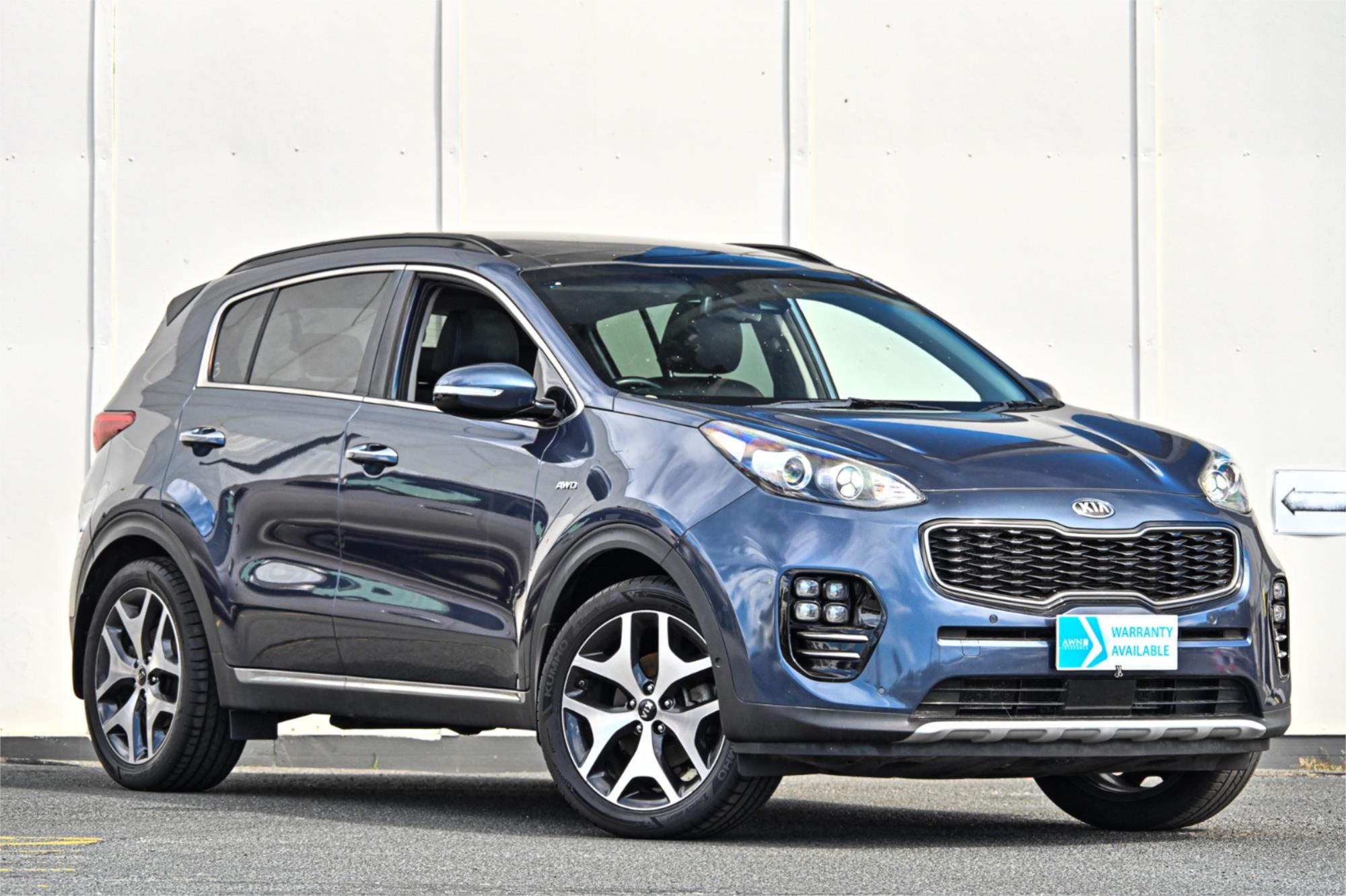 2018 KIA SPORTAGE QL MY19 GT-LINE (AWD) 8 SP AUTOMATIC 4D WAGON
