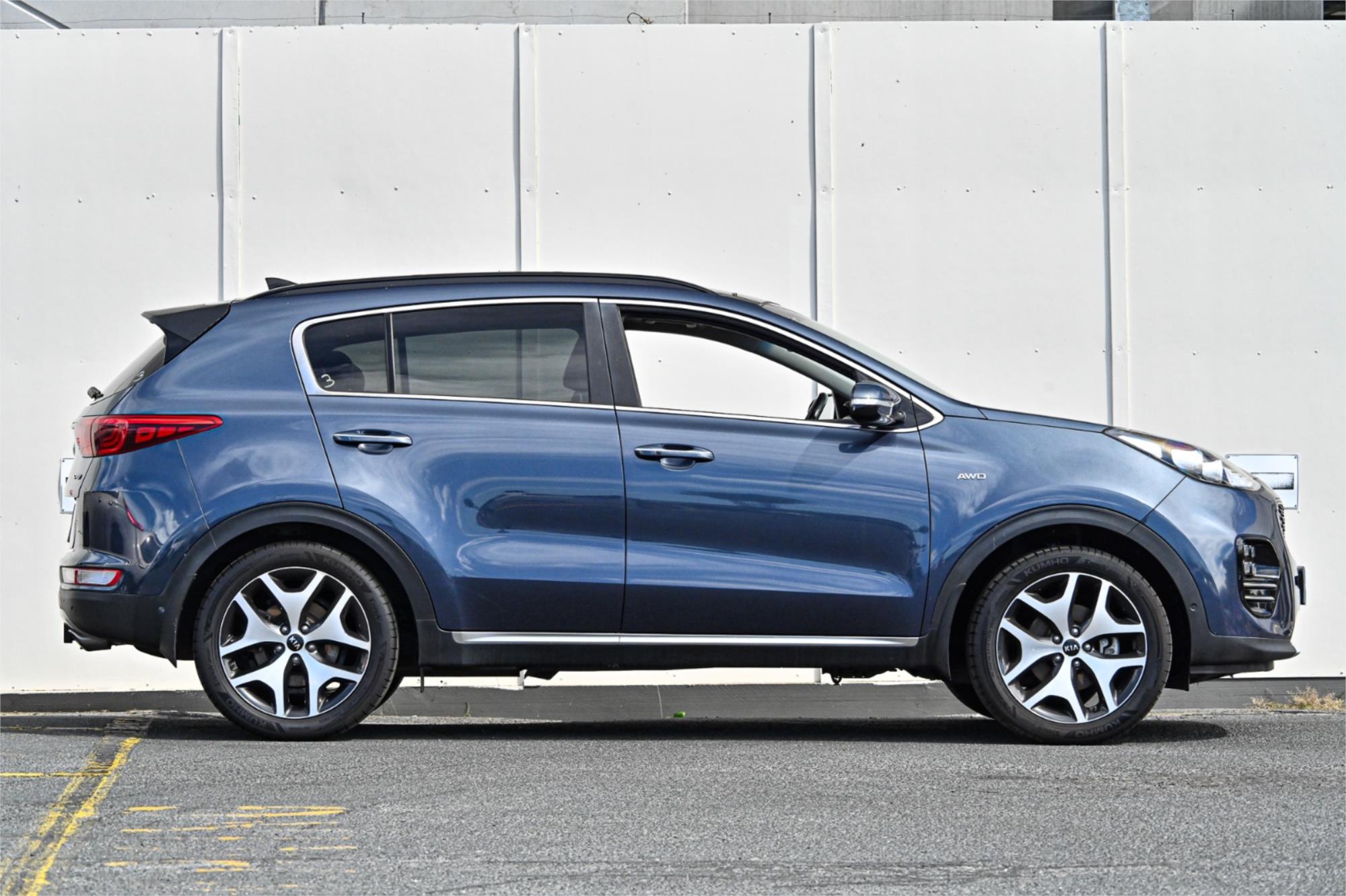 2018 KIA SPORTAGE QL MY19 GT-LINE (AWD) 8 SP AUTOMATIC 4D WAGON