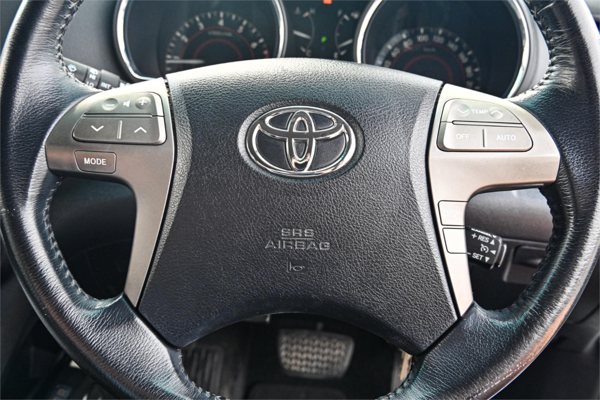2010 TOYOTA KLUGER GSU45R KX-S (4x4) 5 SP AUTOMATIC 4D WAGON