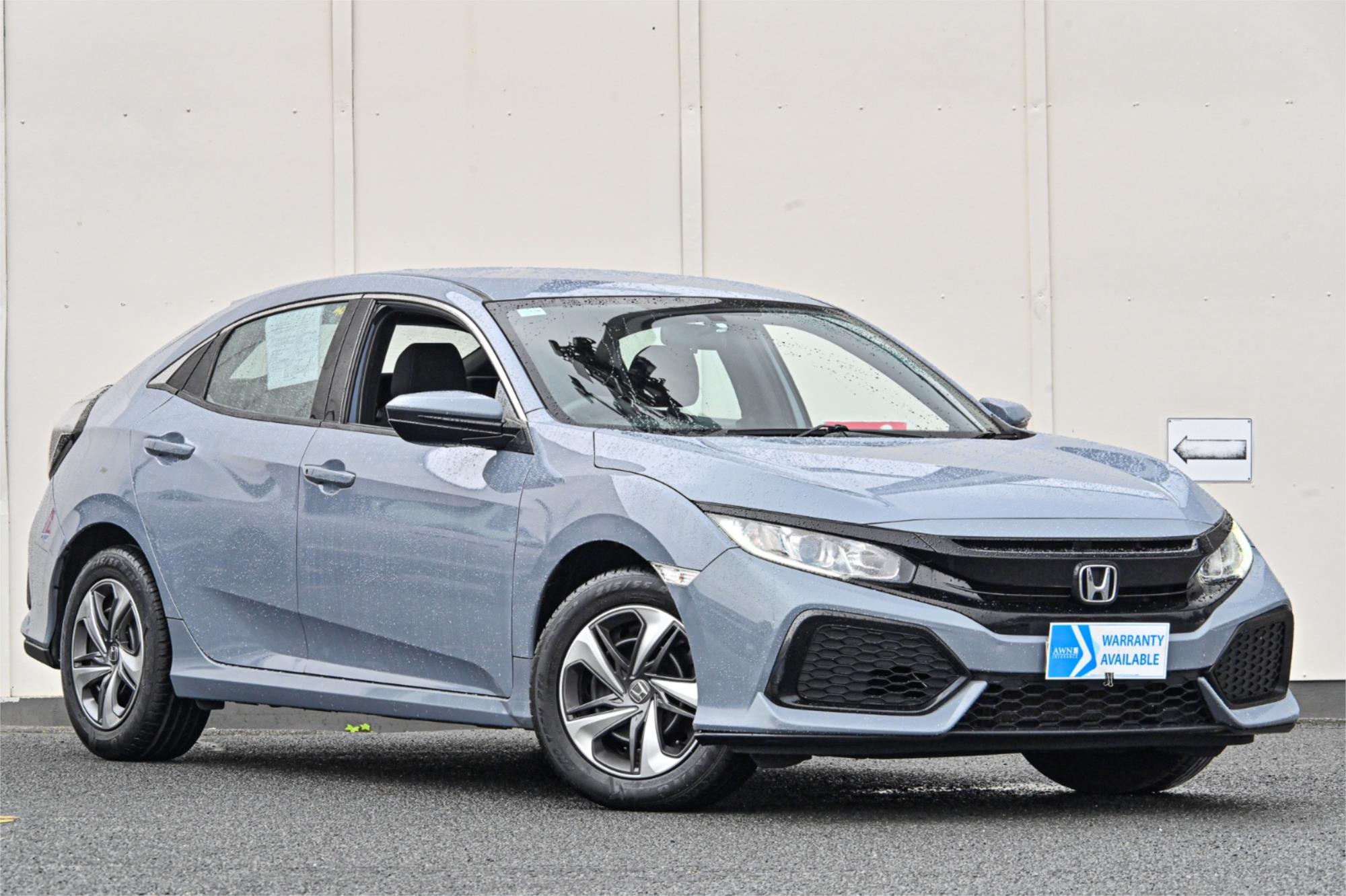 2019 HONDA CIVIC MY18 VTi CONTINUOUS VARIABLE 5D HATCHBACK