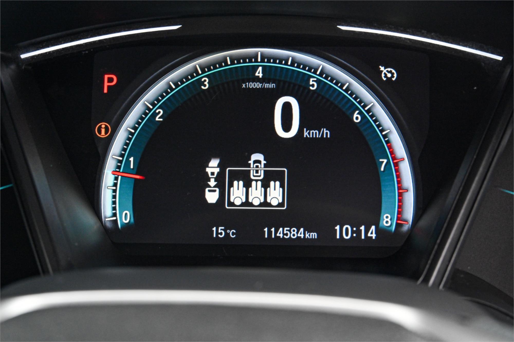 2019 HONDA CIVIC MY18 VTi CONTINUOUS VARIABLE 5D HATCHBACK