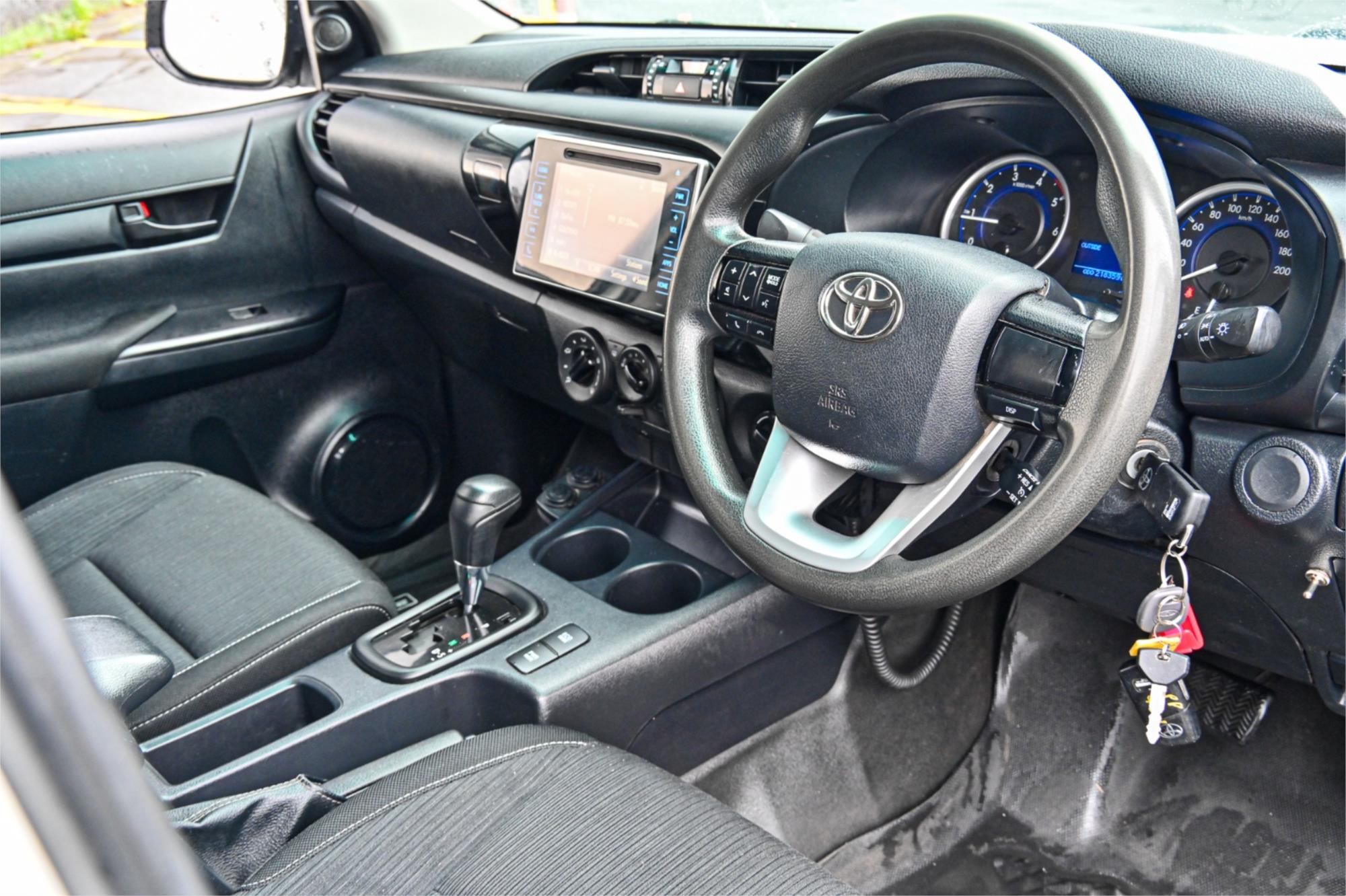 2019 TOYOTA HILUX GUN126R MY19 SR5 (4x4) 6 SP AUTOMATIC DOUBLE CAB P/UP