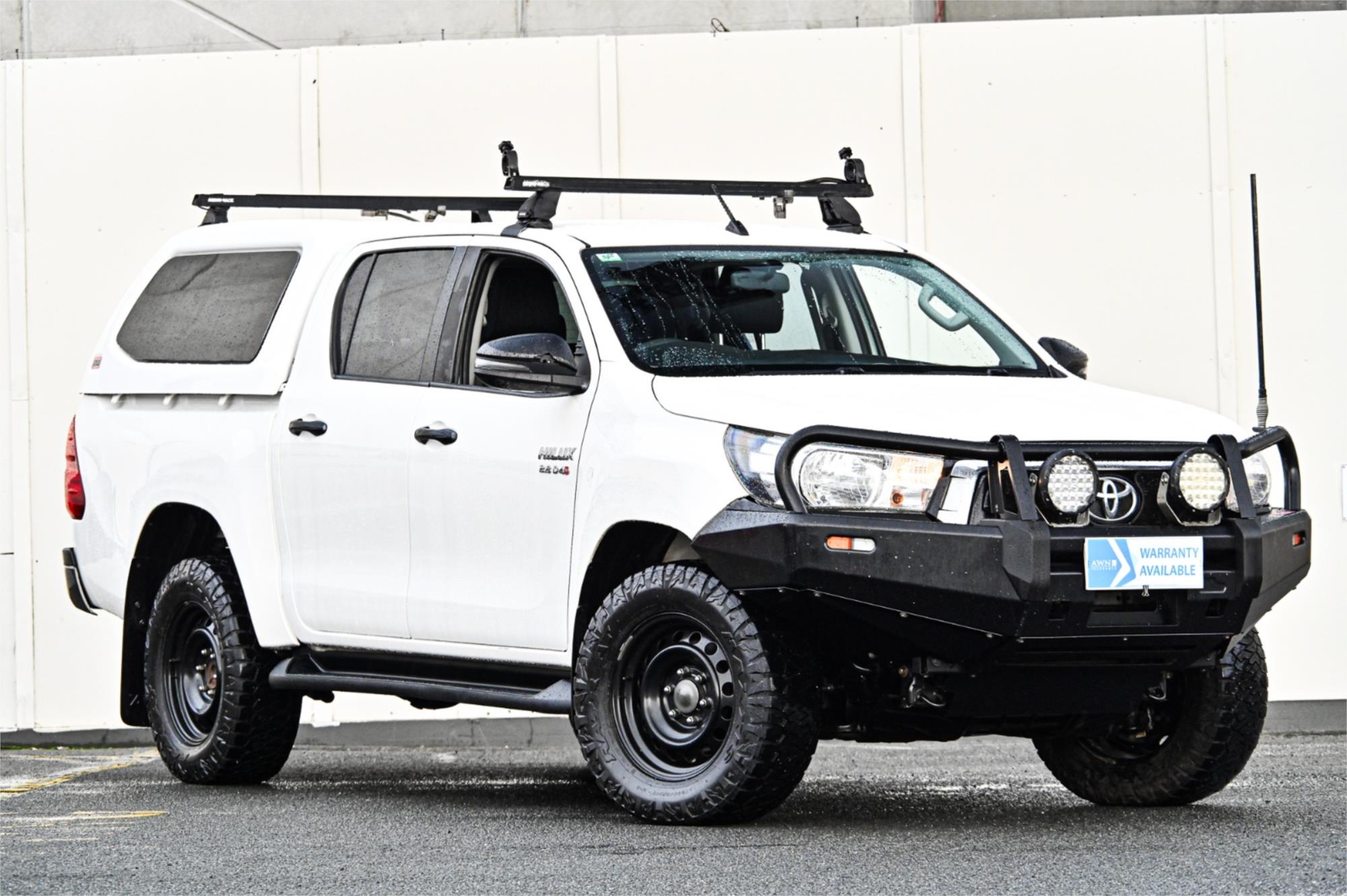 2019 TOYOTA HILUX GUN126R MY19 SR (4x4) 6 SP AUTOMATIC DOUBLE CAB P/UP