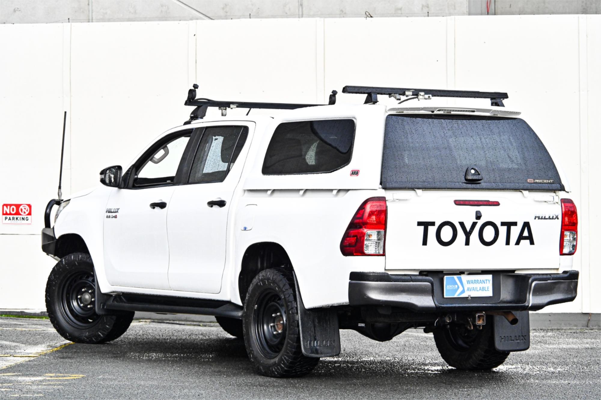 2019 TOYOTA HILUX GUN126R MY19 SR (4x4) 6 SP AUTOMATIC DOUBLE CAB P/UP