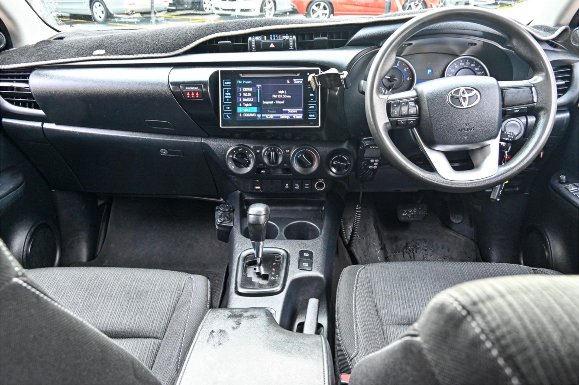 2019 TOYOTA HILUX GUN126R MY19 SR (4x4) 6 SP AUTOMATIC DOUBLE CAB P/UP