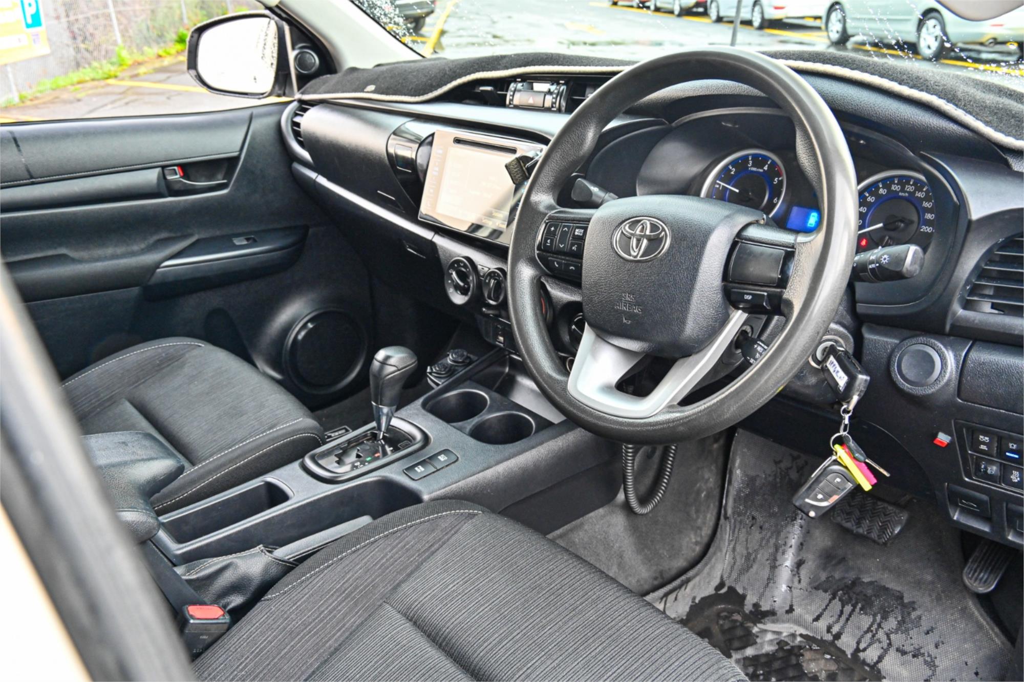 2019 TOYOTA HILUX GUN126R MY19 SR (4x4) 6 SP AUTOMATIC DOUBLE CAB P/UP