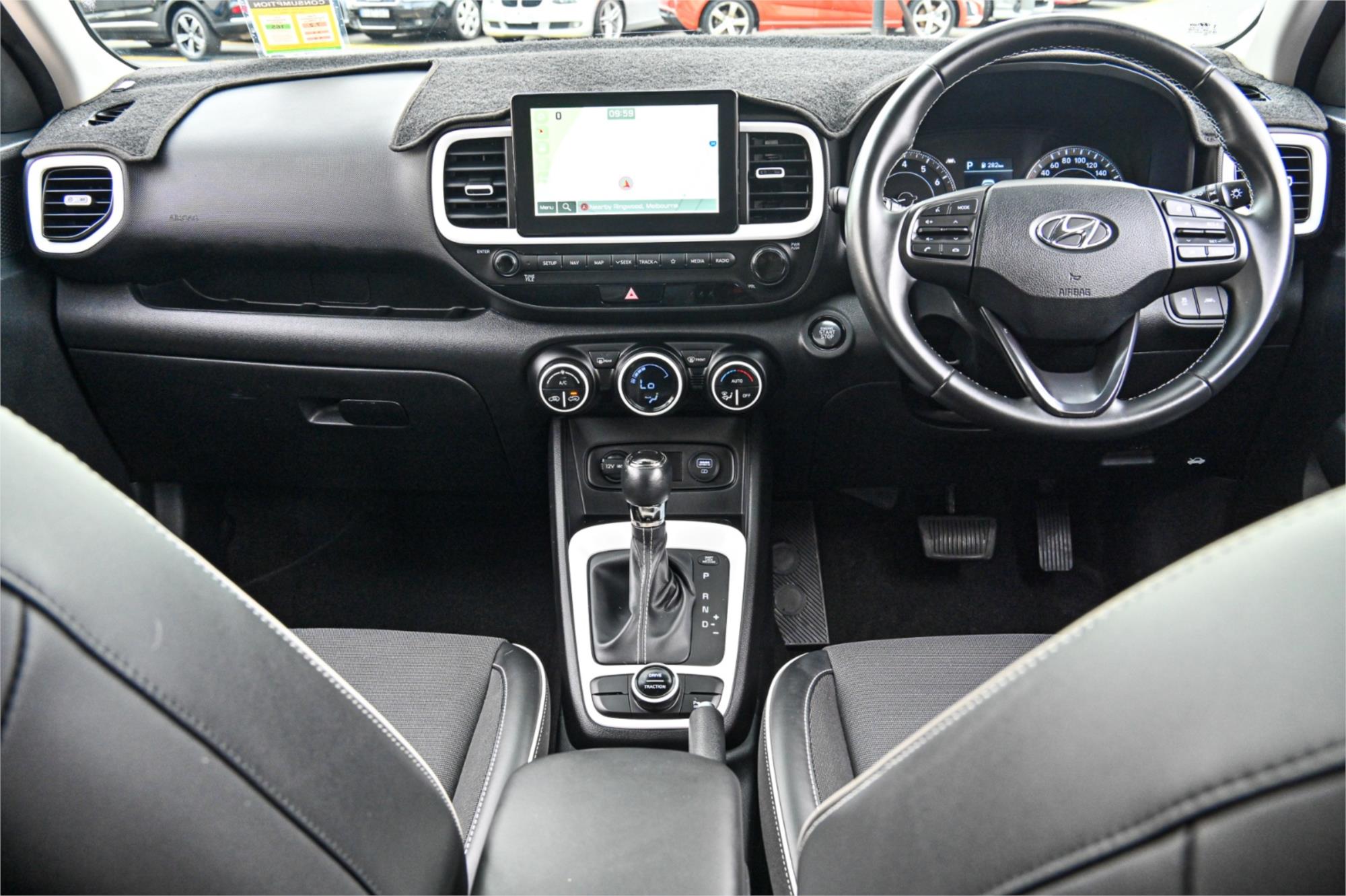 2021 HYUNDAI VENUE QX.V3 MY21 ELITE (BLACK INTERIOR) 6 SP AUTOMATIC 4D WAGON