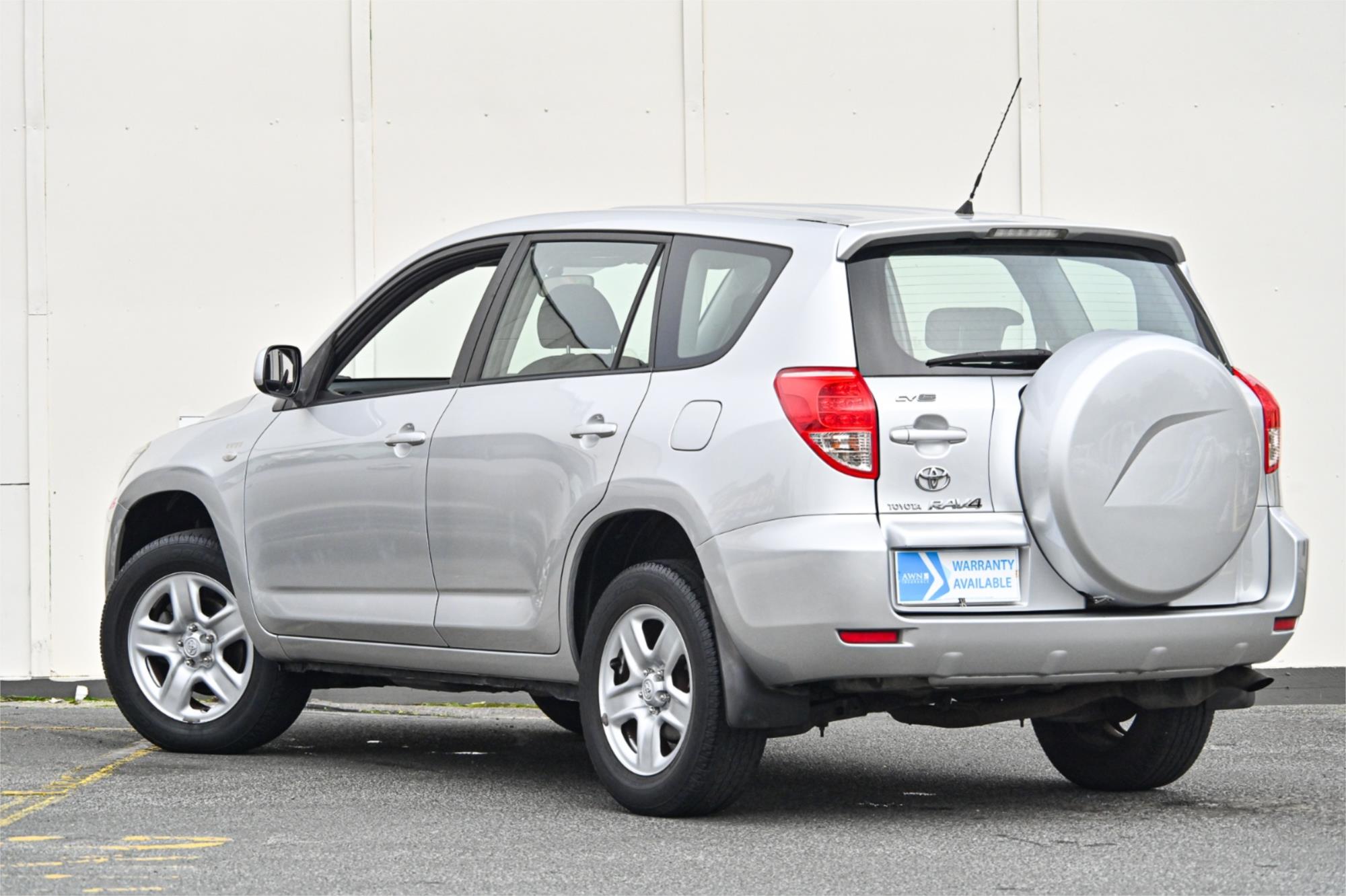 2007 TOYOTA RAV4 GSA33R CV6 5 SP AUTOMATIC 4D WAGON