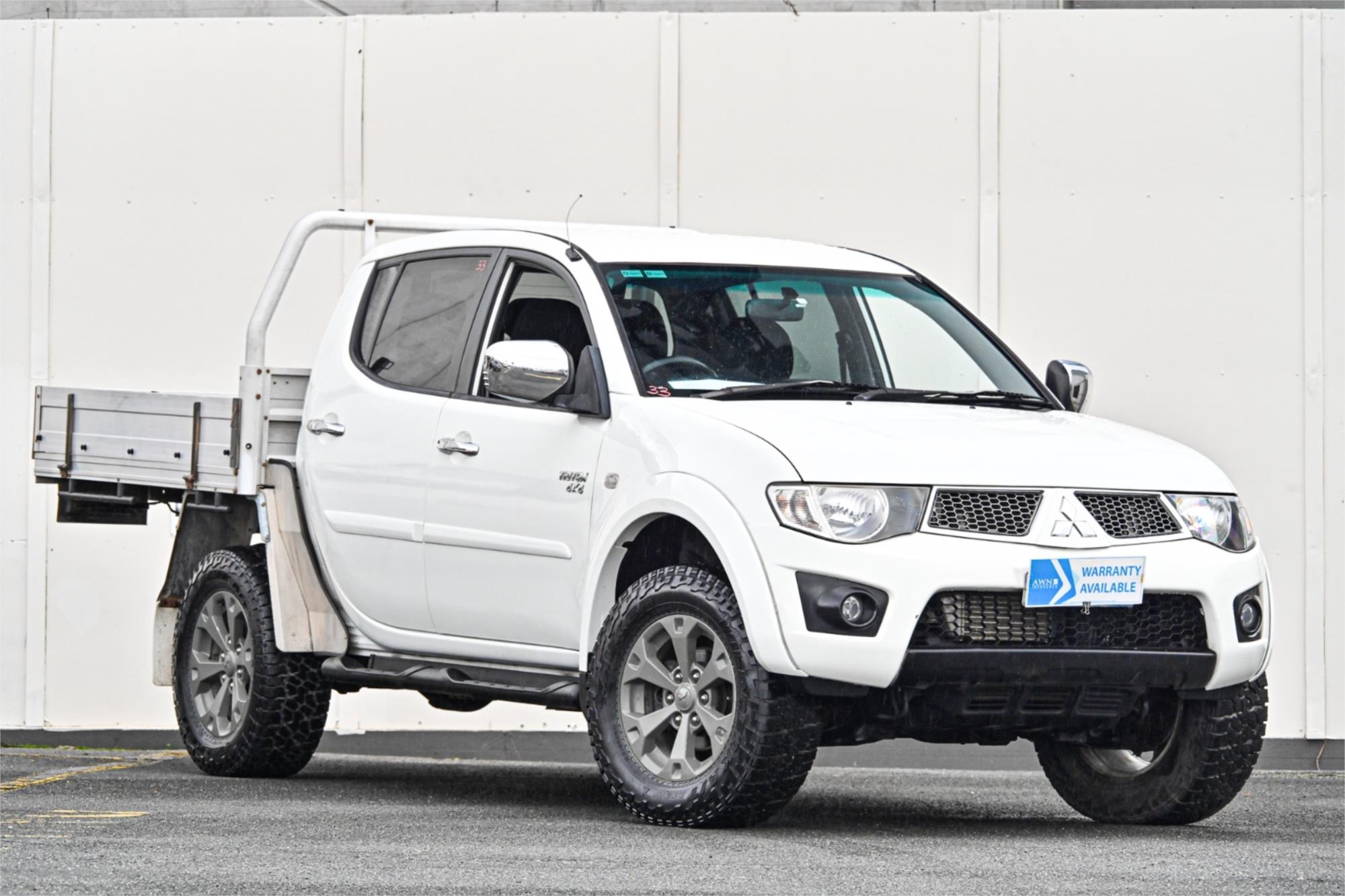 2012 MITSUBISHI TRITON MN MY12 GLX-R (4x4) 5 SP AUTOMATIC (4X4) DOUBLE CAB UTILITY