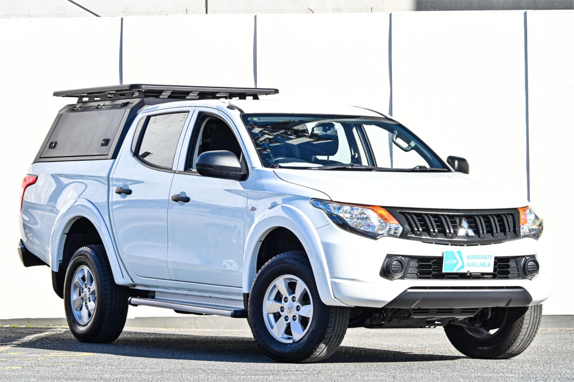 2017 MITSUBISHI TRITON MQ MY17 GLX PLUS (4x4) 5 SP AUTOMATIC DUAL CAB UTILITY