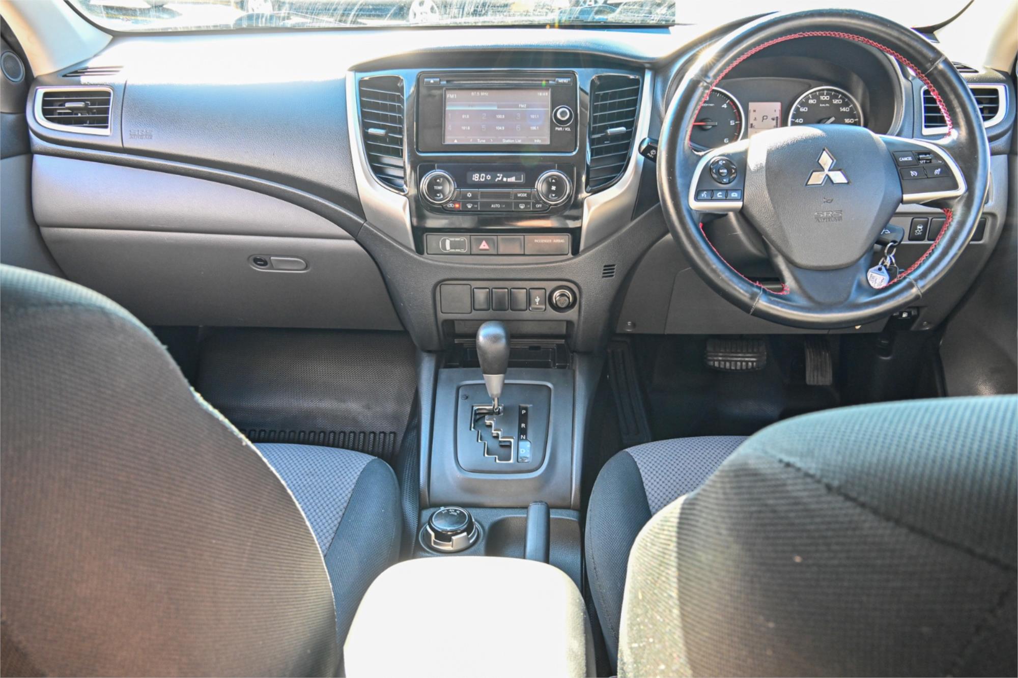 2017 MITSUBISHI TRITON MQ MY17 GLX PLUS (4x4) 5 SP AUTOMATIC DUAL CAB UTILITY