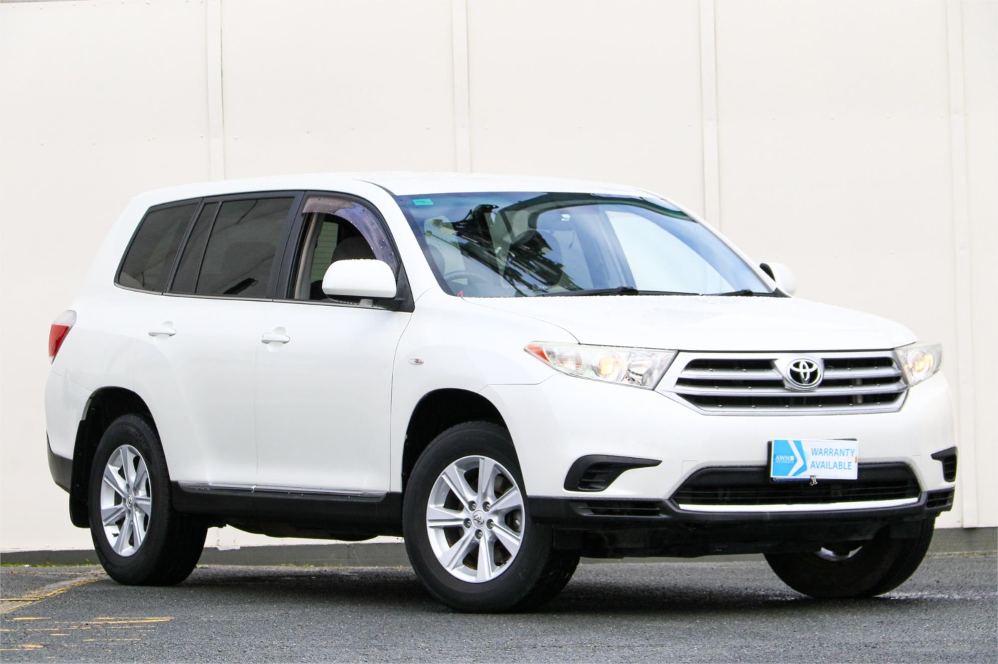 2013 TOYOTA KLUGER GSU40R MY13 UPGRADE KX-S (FWD) 5 SP AUTOMATIC 4D WAGON