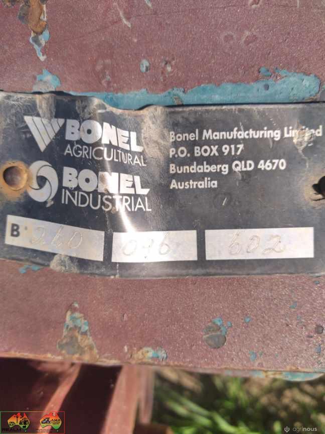 BONEL 96 PLATE OFFSET PLOUGH
