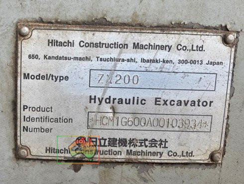 HITACHI ZX200