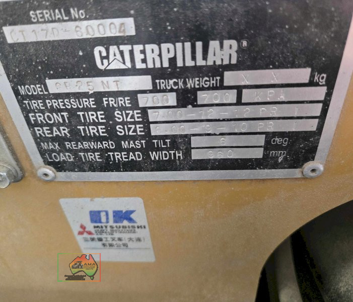 CAT GP25NT FORKLIFT