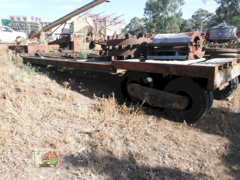 OLD LOW LOADER TRAILER