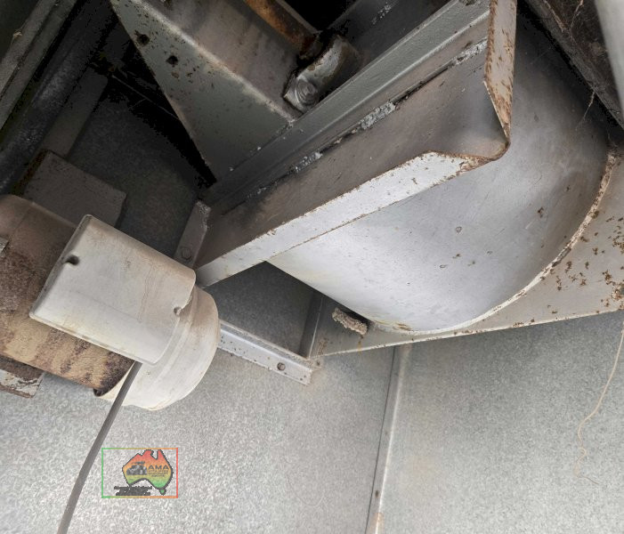 (11587) BORDIGNON GRAIN SILO WITH AERATION FAN