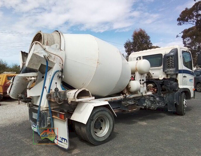 2006 HINO RANGER PRO FC4J 5 MIXER 6 SP MANUAL C/CHAS