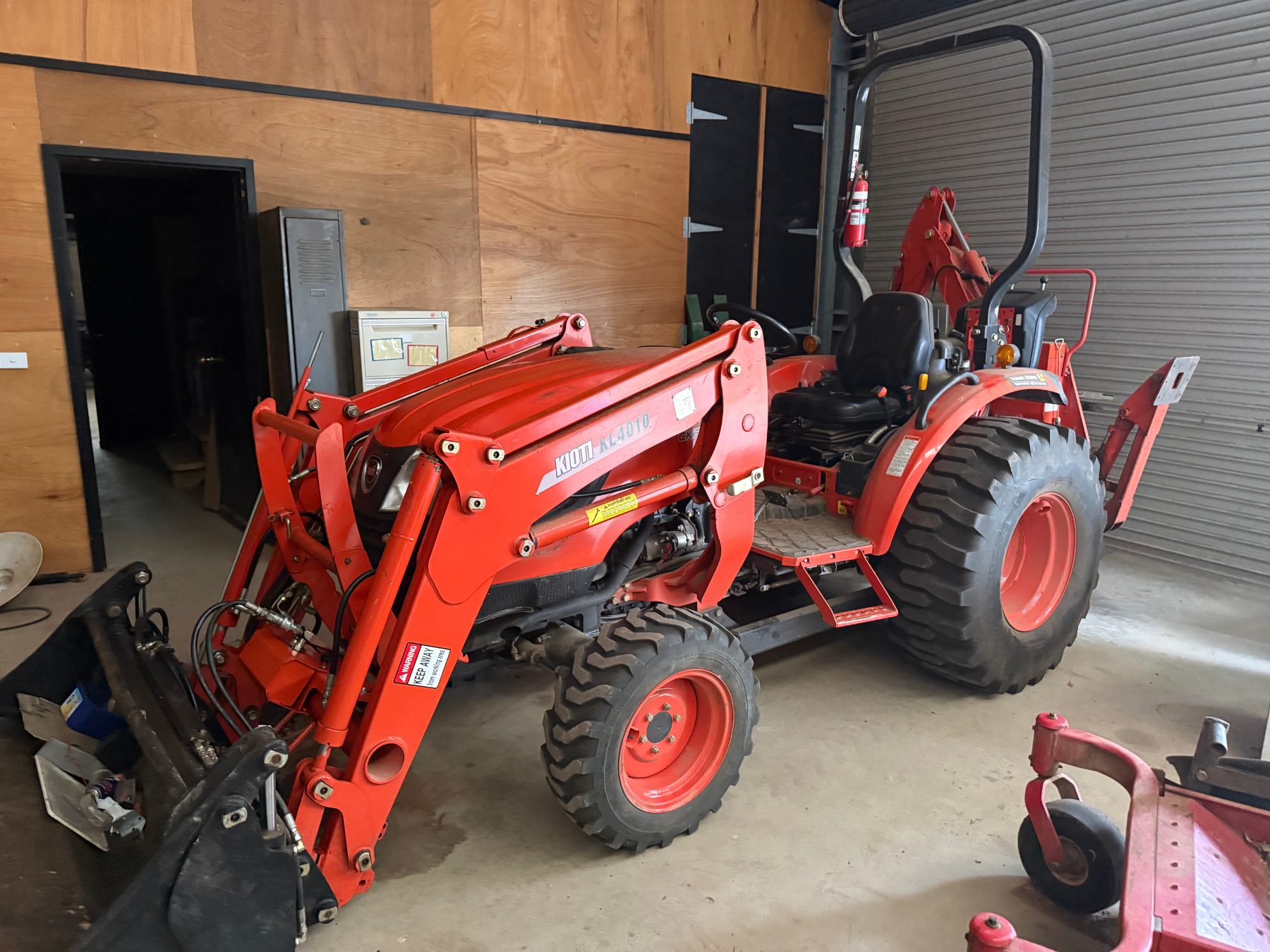 2016 KIOTI CK3710 TRACTOR WITH BACKHOE