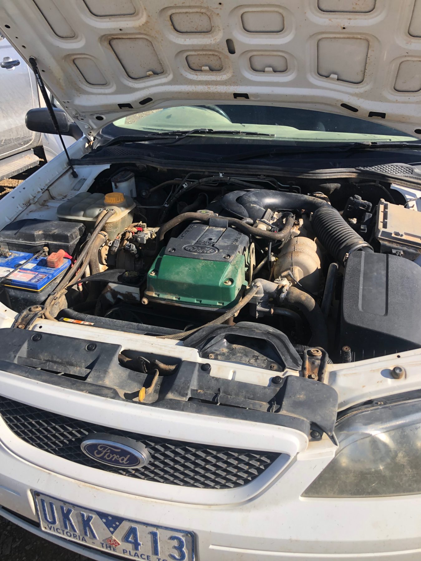 2006 FORD FALCON BF MKII XL (LPG) 4 SP AUTO SEQ SPORTSHIFT UTILITY