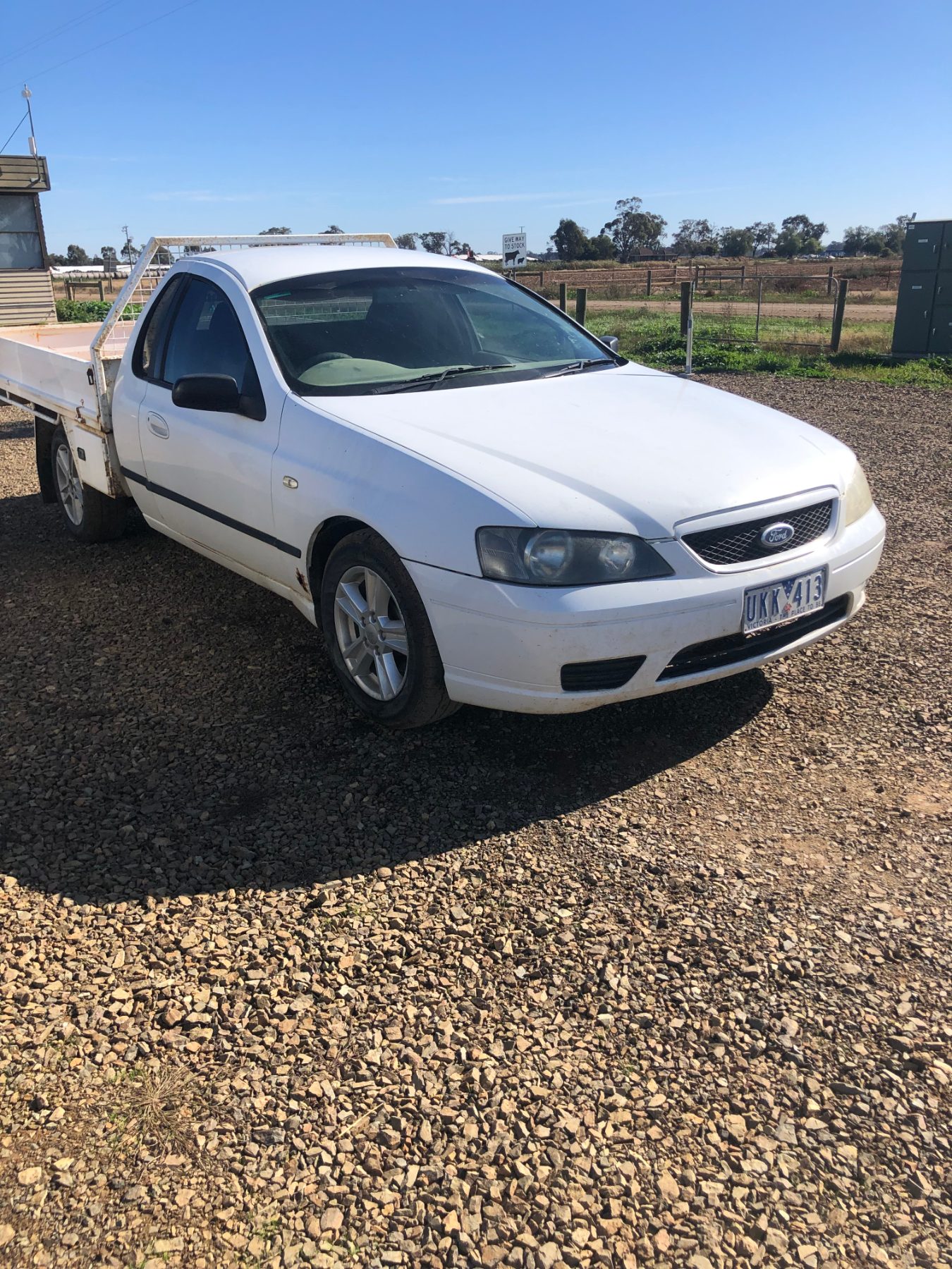2006 FORD FALCON BF MKII XL (LPG) 4 SP AUTO SEQ SPORTSHIFT UTILITY