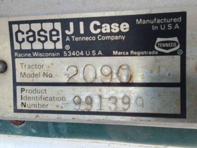 1980 CASE AGRI-KING 2090 TRACTOR