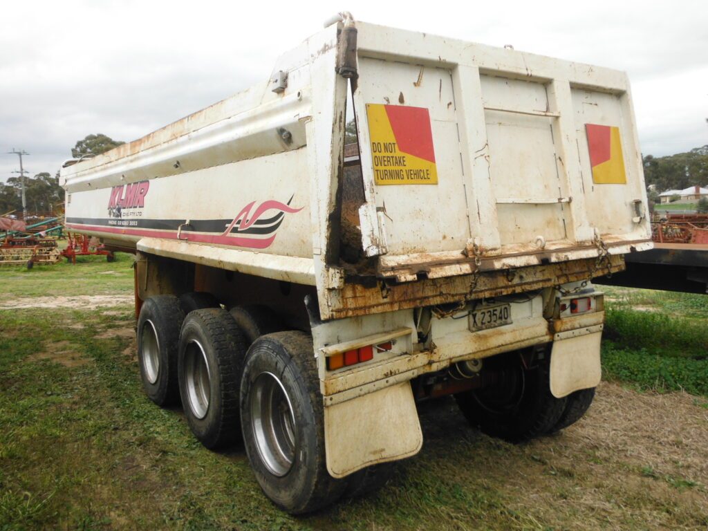 29FT TRI-AXLE TIPPER TRAILER