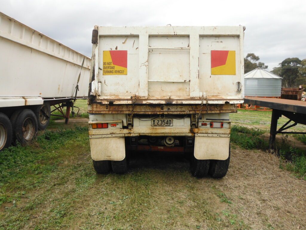29FT TRI-AXLE TIPPER TRAILER