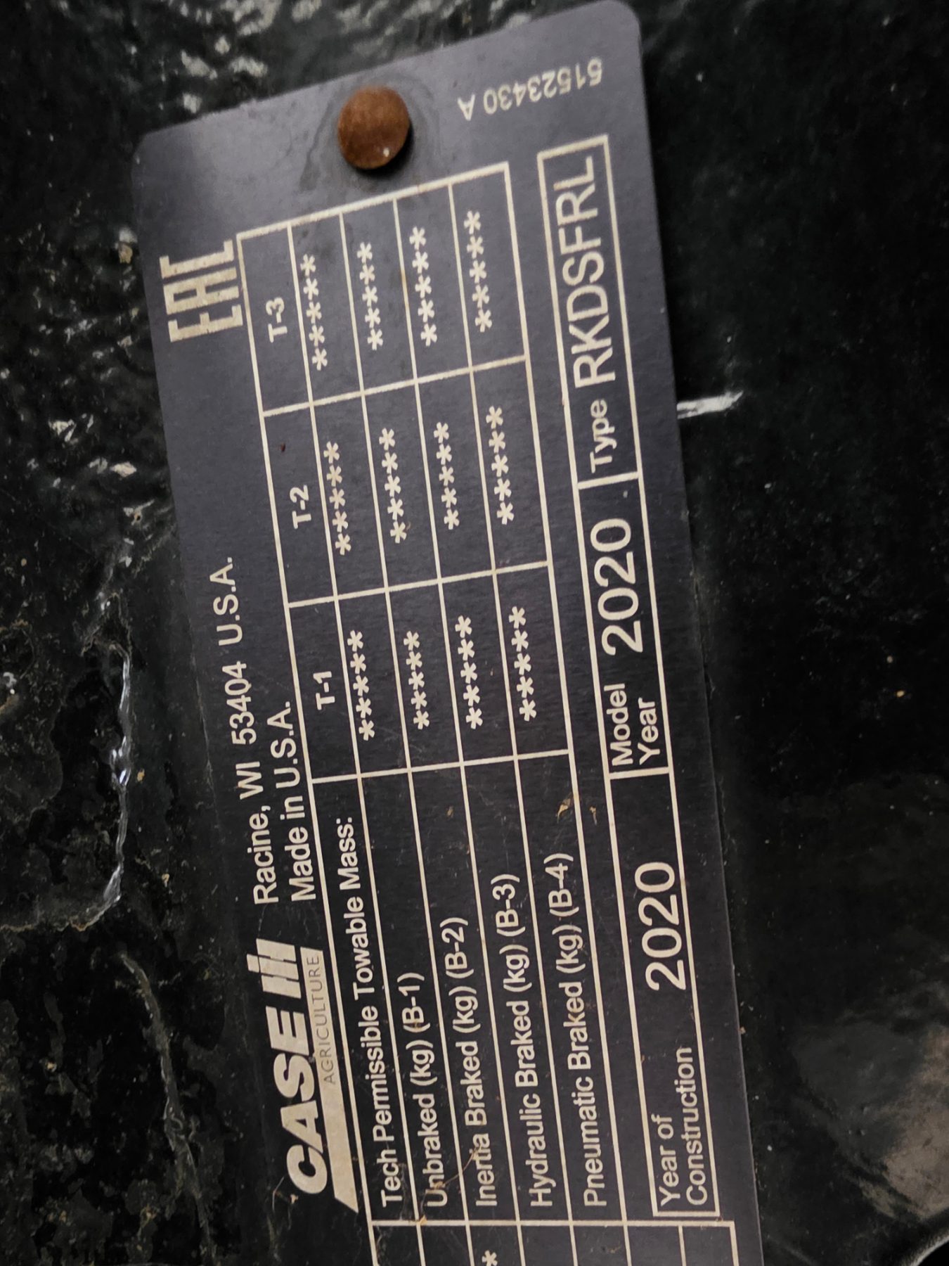 2020 CASE IH MAGNUM 310 CVT TRACTOR