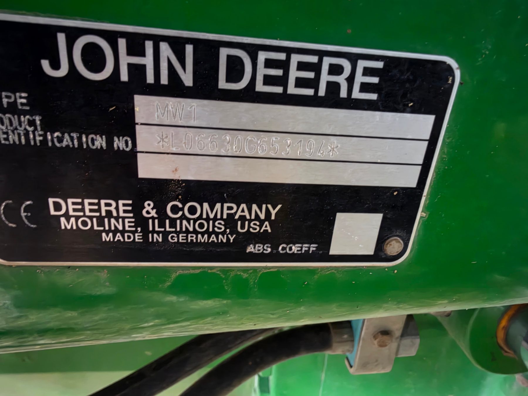 2011 JOHN DEERE 6630 TRACTOR