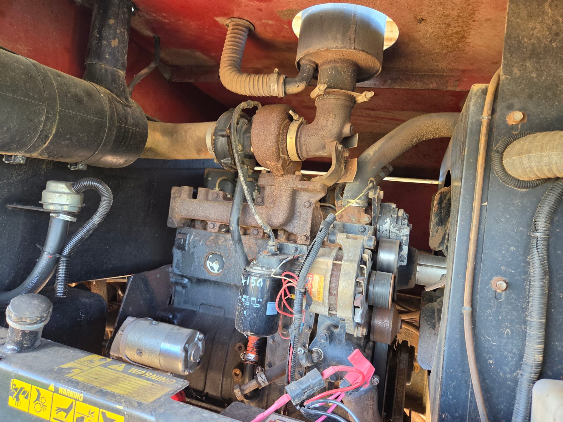 1995 MACDON 9000 SWATHER WITH HAYBINE FRONT