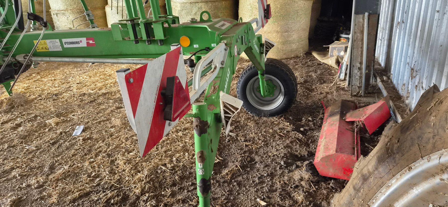 2018 SaMASZ Z2-840 HAY RAKE