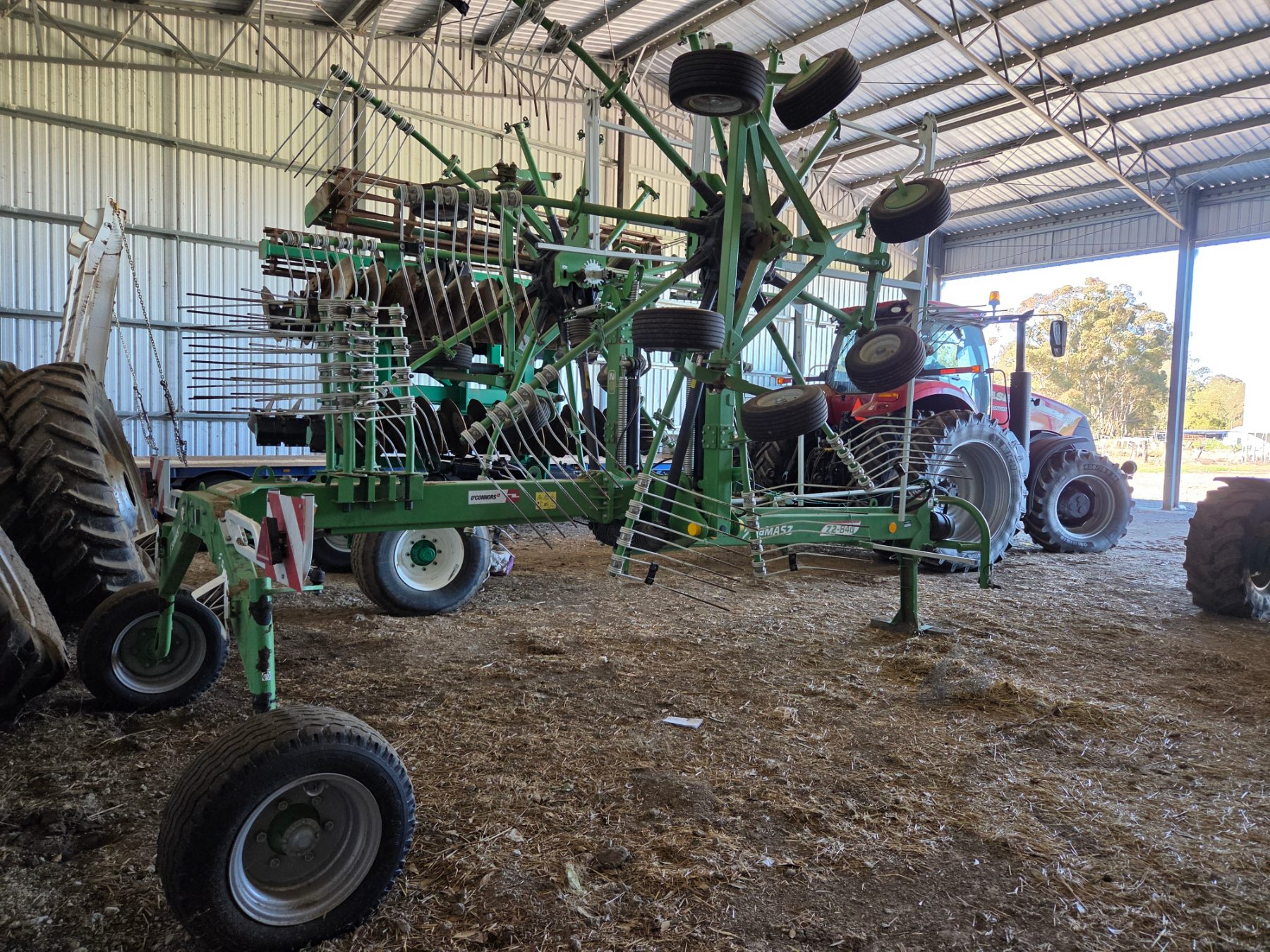 2018 SaMASZ Z2-840 HAY RAKE