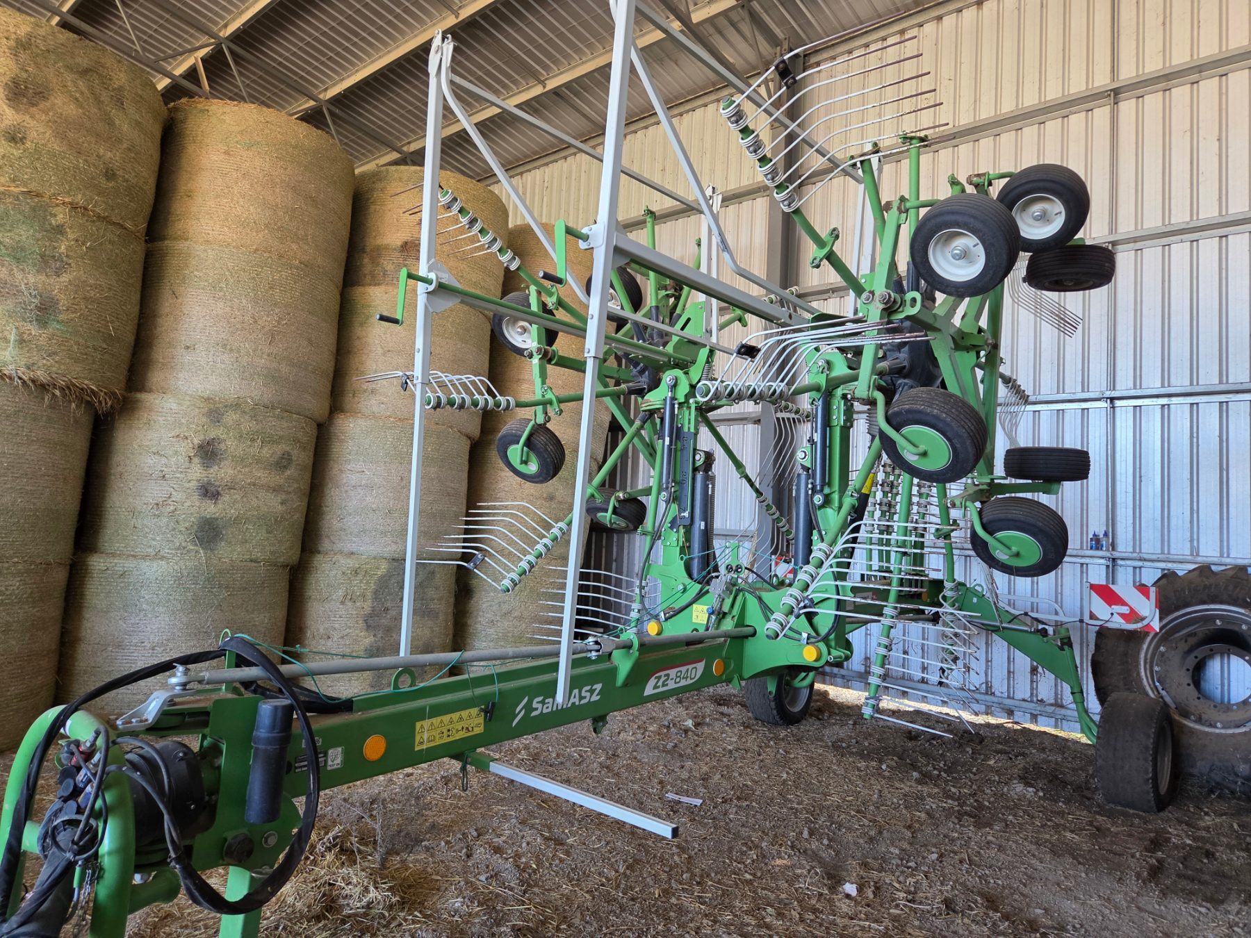 2018 SaMASZ Z2-840 HAY RAKE